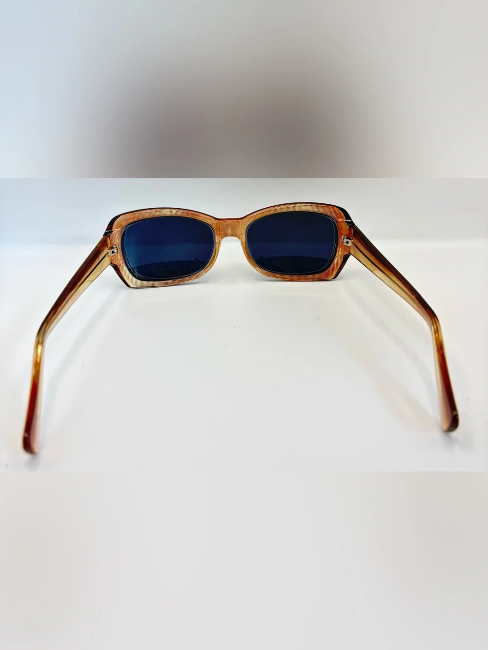 Brown Oval Sunglasses Frames Only